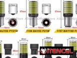 Bombillos LED de alta iluminación, de 1 filamento y 2 filamentos. Hay de varios sockets y colores. (12 USD cada pareja)