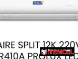 1-AIRE SPLIT 12K 220V R410A LUXOR LED $220.00 $195.00
