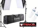 Trípode 2M + Softbox cada  uno