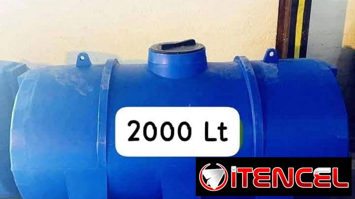 Tanques de agua orgánica.