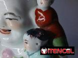 Juego de 3 piezas de Porcelana china – Budas de diferentes tamaños. Oferta si compra el lote completo