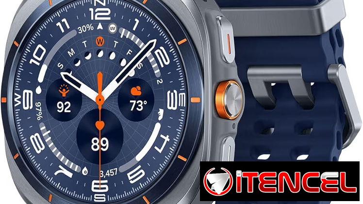 420usd Samsung Galaxy Watch Ultra (2025) 47mm Bluetooth Smartwatch, Carcasa de Titanio, Entrenamiento Avanzado del Sueño