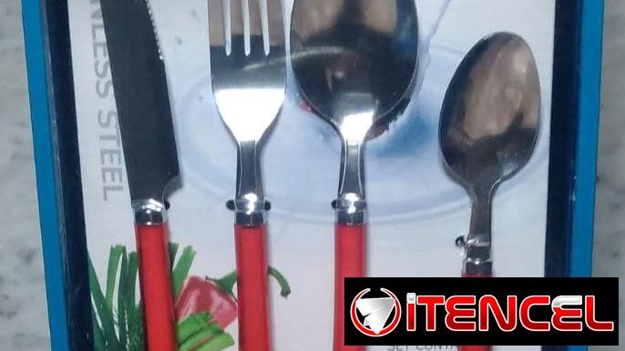 Juego de cubiertos 24 piezas