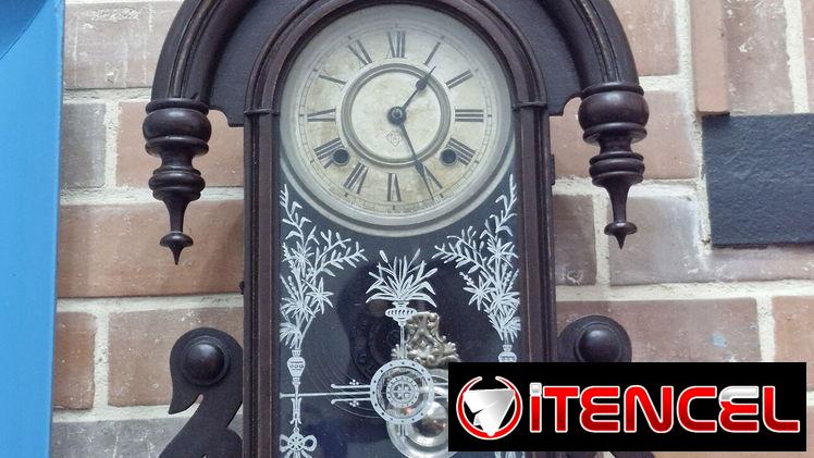 Reloj Antiguo de pared Ansonia Habana
