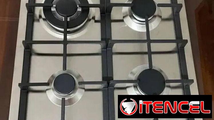 Cocina Empotrada de Gas 4 Quemadores Cooper Premium magneto, Acero Inoxidable precio $140 USD transporte incluido