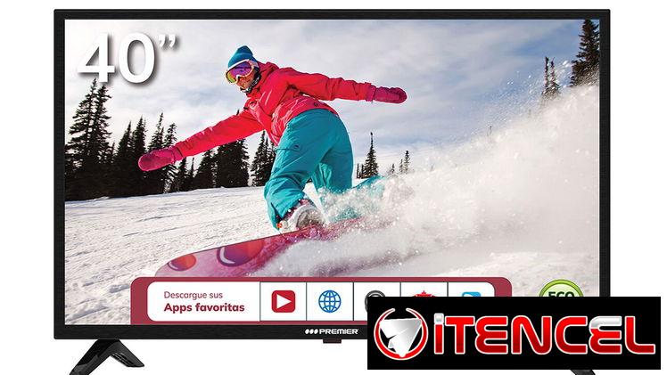 smart tv PREMIER de 40″android 14.0  2 controles remotos incluidos (1 control de voz & 1 regular)53750952