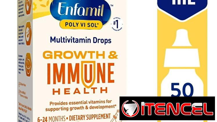 Polivisol sin hierro (multivitamínico para bebé y niños) 20 USD