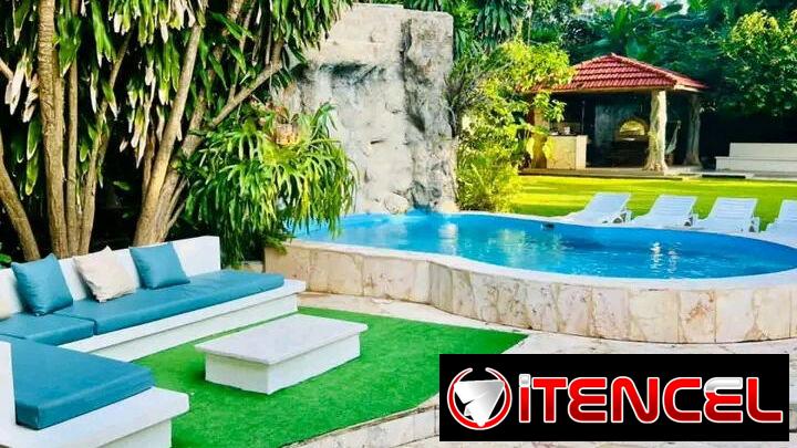 COD.Z 🌊 Pasadía con piscina en Siboney. Capacidad 20 personas 👥