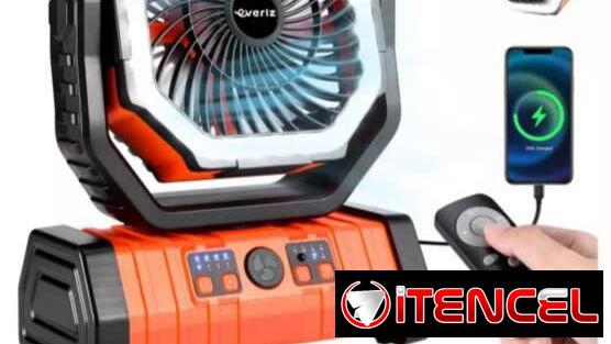 Ventilador F6 recargable