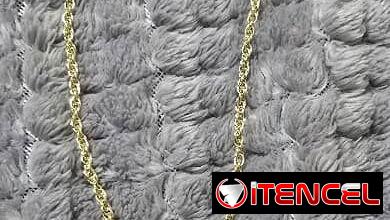 Cadenas de oro laminado de 18k