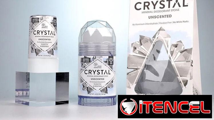 Piedra de alumbre- Desodorante Mineral en Barra Crystal Essence