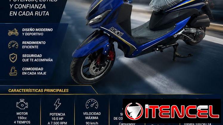 MOTO AUTOMÁTICA AKON