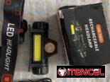 Lámpara recargable para la cabeza Headlamp