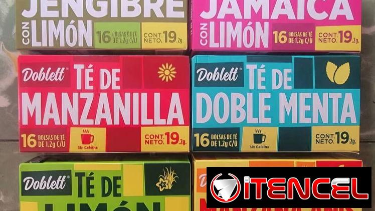 🌿 Tés Naturales – Caja 20 sobres x 1500 CUP (Kinetica)