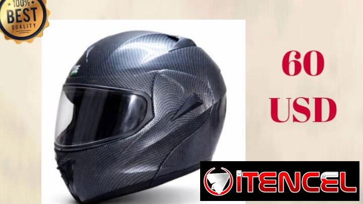 CASCO INTEGRAL DE FIBRA DE CARBONO