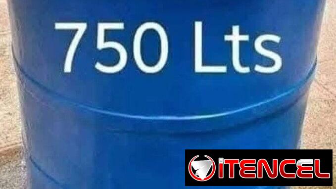 Tanques plásticos para agua de 750 LTS