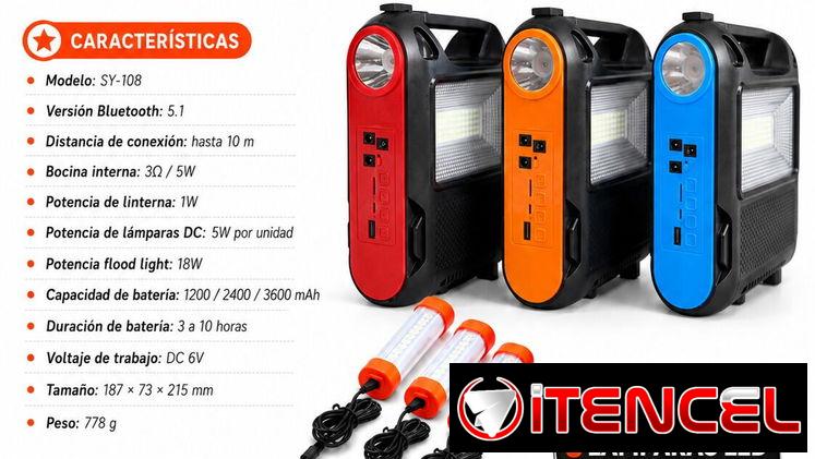RADIO CON PANEL SOLAR