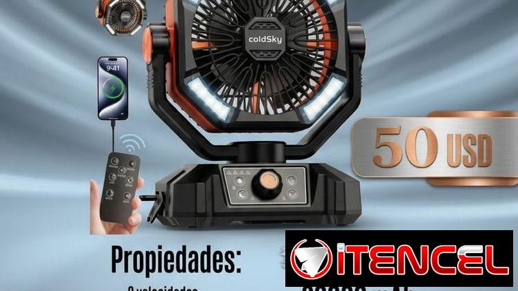 Ventilador recargable COLDSKY
