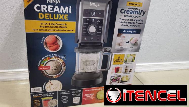 Maquina de hacer helado Ninja Creami Deluxe 11 en 1 tamaño XL nueva en caja