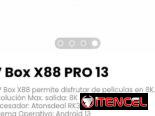 TV Box X88 PRO 13. Permite disfrutar de películas en 8K.