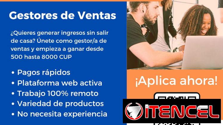Oferta de empleo para gestores, trabajo 100% remoto (Kinetica)