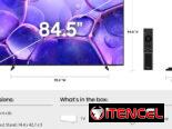 TV SAMSUNG 85 PULGADAS 2025 Crystal UHD MENSAJERÍA INCLUIDA GARANTIA 3 MESES