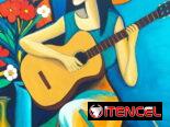 Arte que transforma espacios y emociones ✨ Disponible colección de 3 pinturas originales.