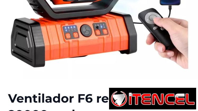 Ventilador F6 recargable 20000 mah