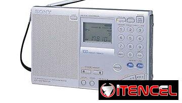 Receptor de banda mundial FM/AM Sony ICF-SW7600GR