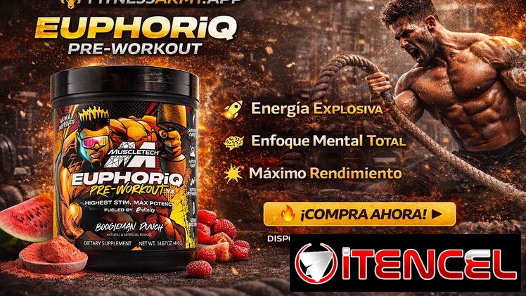 EUPHORIQ PRE-WORKOUT MUSCLETECH 20SERV 58234161 y 56902981 FITNESSARMY