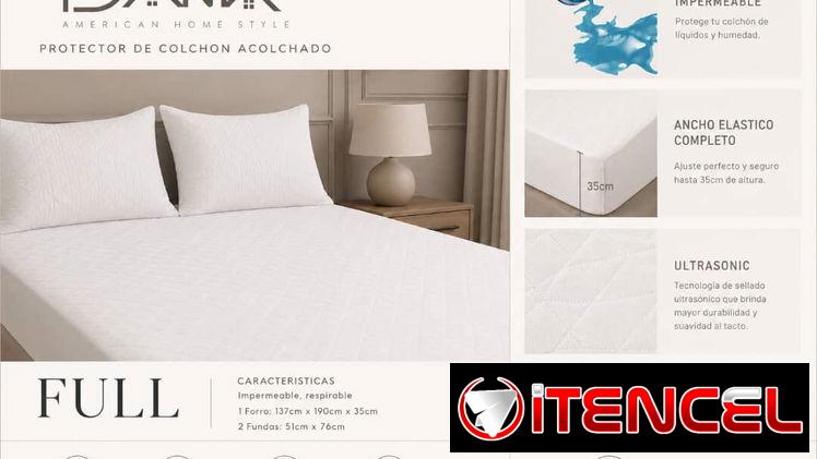 Protector de Colchón camero + Protector para 2 almohadas