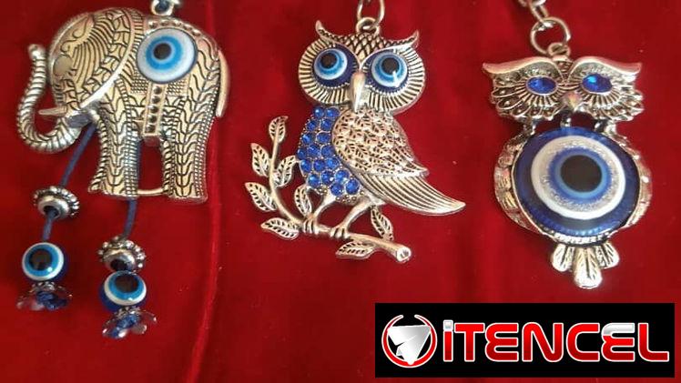 Llaveros con ojo turco