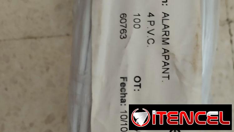 Cable de alarma 4 vías apantallado