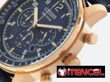 CITIZEN ECODRIVE CRONOGRAFO (CA4503-00L) PARA HOMBRE ,44MM , MANILLA DE PIEL AZUL CON ESFERA AZUL , A ESTRENAR  58049738