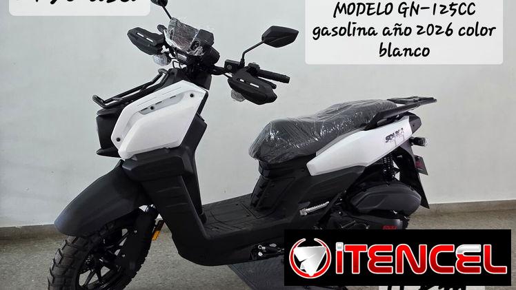 Moto de gasolina marca Souka 125 cc de este año