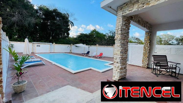 Cod.Z 🌊 Renta de Casa con Piscina en Playa Bocaciega | 4 Hab | Lujo y Confort