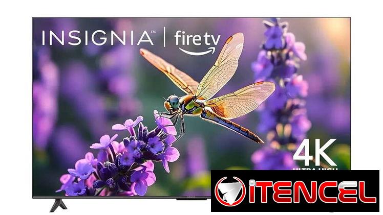 TV Insignia 65 pulgadas MOD. NS-65F501NA24 Televisor SERIE F50 4K UHD SMART TV (FIRE TV AMAZON) CON ALEXA VOICE, NUEVO.