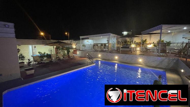 CASA EN GUANABO SIBARIMAR para 8 personas,piscina,plantas,garaje amplio,billar,3 cuartos,4 baños,internet 24/h,splic,et