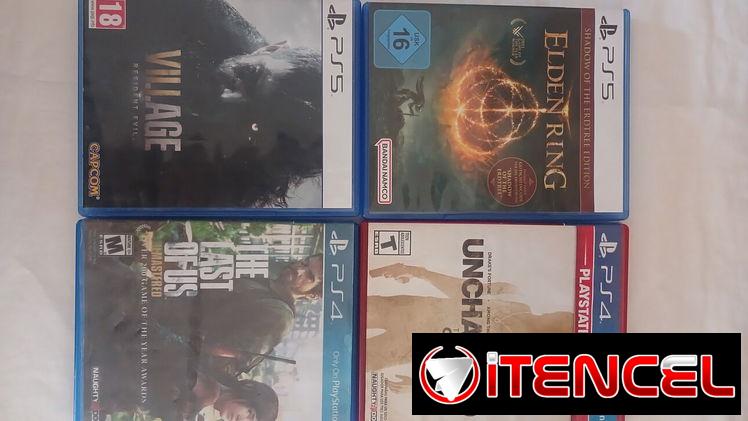 Discos de ps4 y ps5