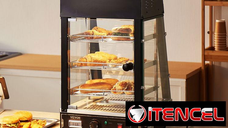 —– Expositor , Vitrina de alimentos calientes ——