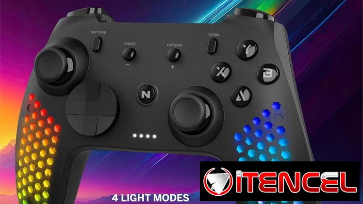 Mando Inalámbrico Gaming para PC, Switch 1, Android & iOS, Windows marca Nitho