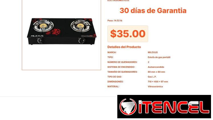 Cocina de gas de vitrocerámica con autoencendido para mayor comodidad VPT#-0092