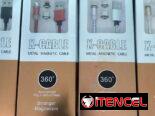cable Magnético, con las tres puntas o sea de carga. Todos los modelos en un solo cable!!