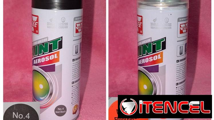 Pinturas en spray y otros productos de autos y motos.