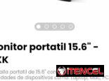 Monitor portatil 15.6″ – YXK. Pantalla portatil de 15.6″ compatible con: Laptop, Mac, PC, movil, tablet, etc