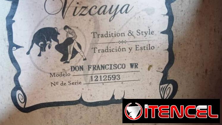 Guitarra clásica española modelo vizcaya