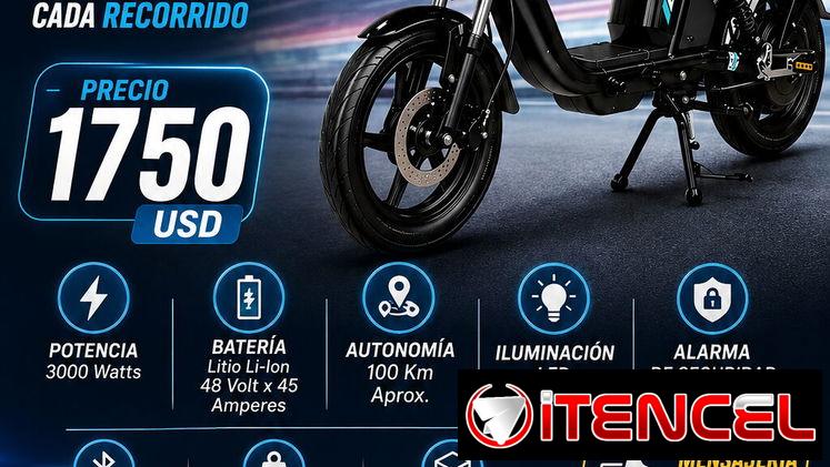 Bicimotos JMD nuevas 3000 W Batería 48 x 45