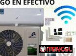 Aire acondicionado de 1 tonelada 220V con soporte y protector de voltaje incluido, aires portátiles y enfriadores, split
