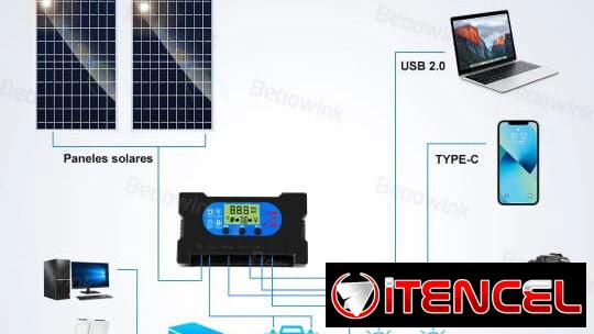 Kit de Energía Solar Portátil – Completo y listo para usar 🌞