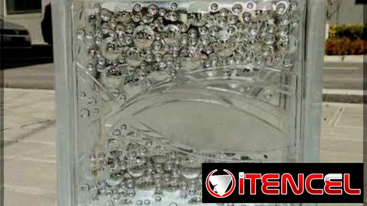 Bloques de cristal  19x 19 x 8